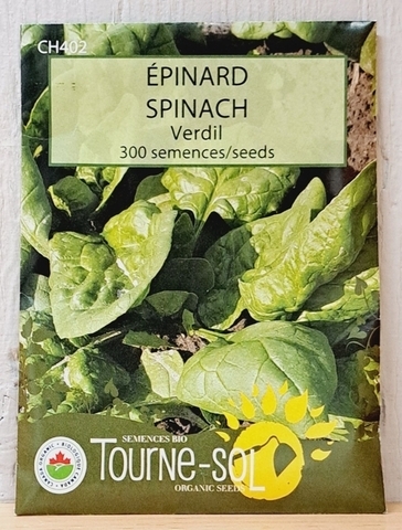 SEEDS - Spinach (Tourne-sol)